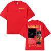 Rapper Morad MDLR Album Graphic T Shirt Unisex Women Fashion Hip Hop Vintage Tshirt Cotton Oversized Short Sleeve Tshirts Tops