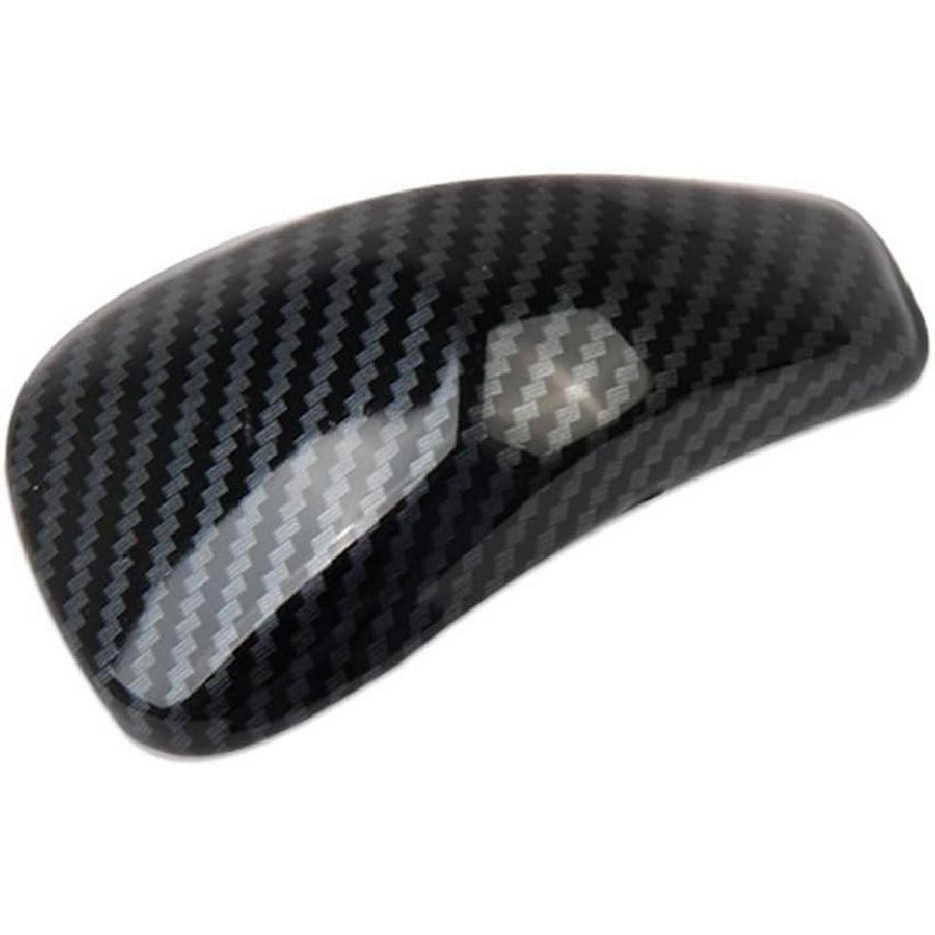 Carbon Fiber Style Center Console Gear Shift Knob Cover Trim Accessories for 2018-2023 Subaru Crosstrek,2019-2024 Forester,2017-2023 Impreza