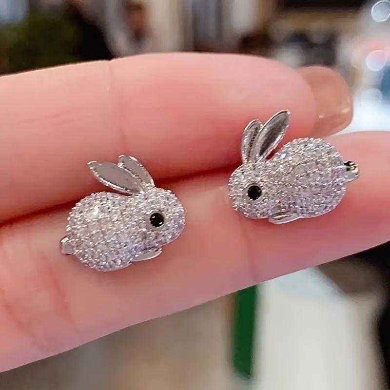 Adorable Rabbit-shaped Earrings