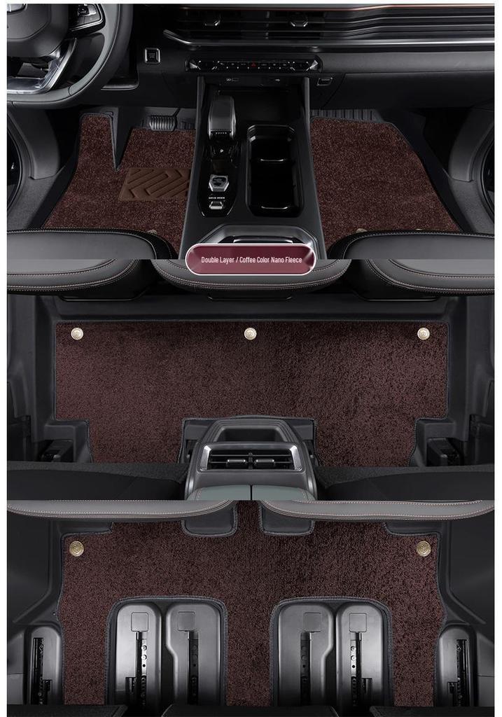 Geely Haoyue L 2025 Model TPE Floor Mats - Full Coverage for Seven-Seater