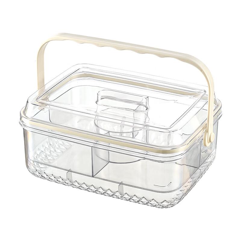 ZISIZ Portable Transparent Fruit & Snack Container
