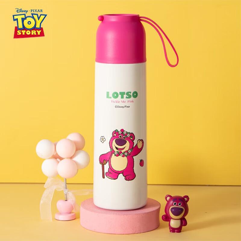 Disney Strawberry Bear 380ml Insulated Water Bottle