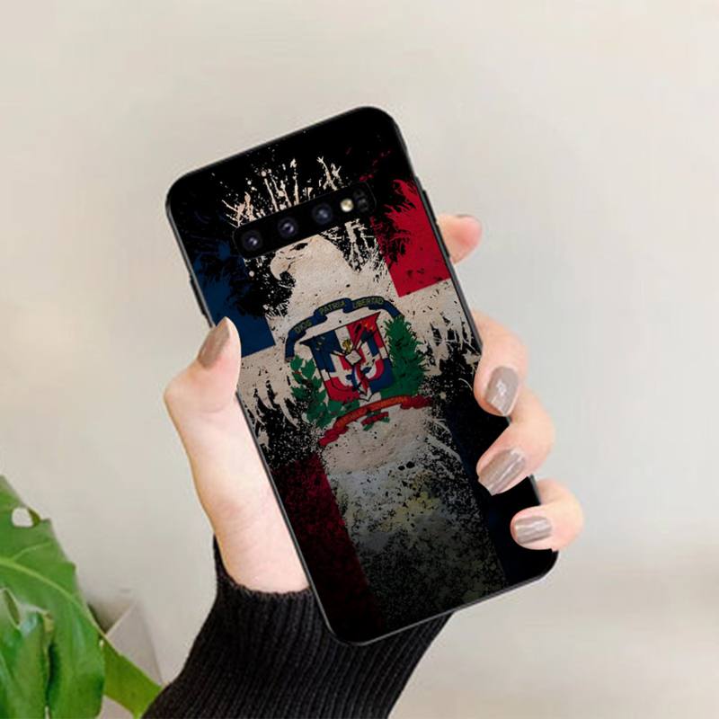 YNDFCNB Dominican Republic Flag Phone Case for Samsung A51 A30s A52 A71 A12 for Huawei Honor 10i for OPPO Vivo Y11 Cover