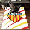 Valencia Cf Crest Design Rug Game Carpet, Floor Mat for Bedroom Living Room Entryway Rug, Home Decor Idea Gift for Christmas birthday