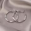 2025 Women's Möbius Hoop Earrings: Light Luxury & Nordic Retro Style
