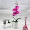 Artificial Plastic Phalaenopsis Flower Bonsai For Event Decoration Home Styling