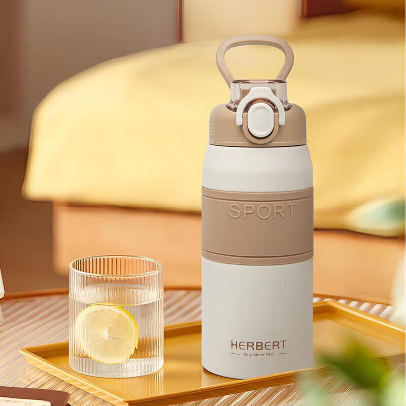 Herbert Mocha Sport Insulated Bottle 580ml