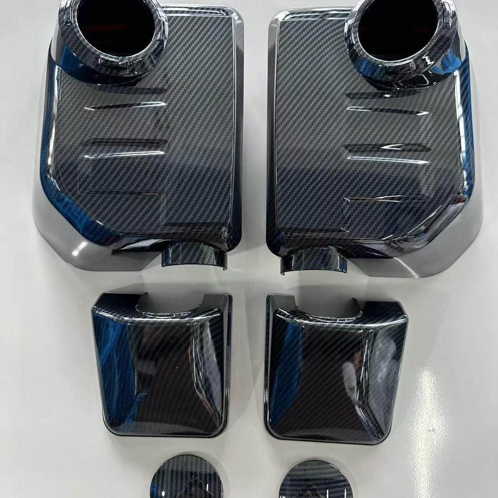 Toyota FJ Cruiser Rearview Mirror Chrome Trim: Anti-Scratch Backup Camera Frame Modification