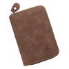 Men's Vintage B-Embossed Accordion Card Holder with Large Capacity and Coin Purse