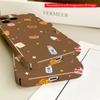 2DFlat Sweet Desserts Pattern Phone Case All inclusive film hard iPhone case, compatible with iPhone 18 Pro Max 17 16 15 14 13 12 11