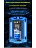 LED Magnetic Work Light Retractable 180° Rotatable Multi-Functional Flashlight for Outdoor Camping Inspection