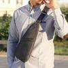 Breast Bag Men's High-end Messenger Bag Going Out Portable Casual Shoulder Men's Bag Large Capacity Oxford Cloth Men's Breast Bag