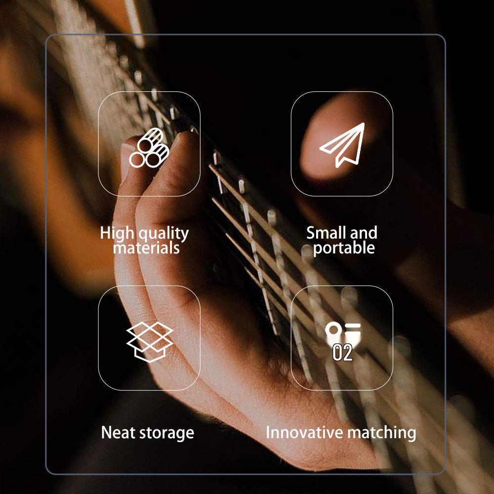 Guitar Accessories Kit: Strings, Capo, Plectrum & 3-in-1 String Change Tool