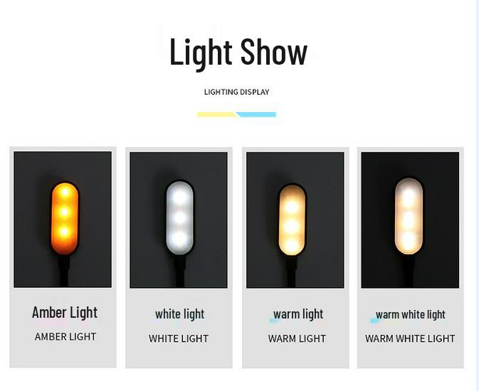 Compact Dual-Use Table & Sheet Music Lamp with Eye Protection for Dorms, Pianos, and Violin Stands