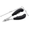 Professionele teennagelknipper, snijder, ingroeiende teennagel, dikke nagel, dode huid, vuilverwijderaar, superscherp, gebogen mes, nagelgereedschap