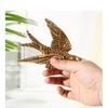 1PC Golden Bird Swallow wall decoration, resin handicrafts, living room background wall decoration, interior home decoration