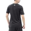 Adidas Casual Crew Neck Short Sleeve T-Shirt Men Tops Black DV3078