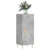VidaXL Buffet Gris béton 34,5x34x90 cm Bois d'ingénierie 828528