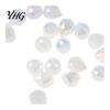 Glass Beads for Jewelry Making Faceted Teardrop Beads, Water Drop Loose Spacer Top Drilled Crystal Vintage Style Sun Catcher, DIY Necklace Bracelet