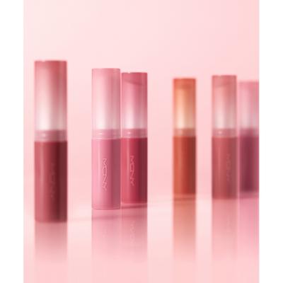 Mqny [2 Pcs] Glow Melting Lipstick Color Lip Gloss Nude Coral 5 Colors 3.5g