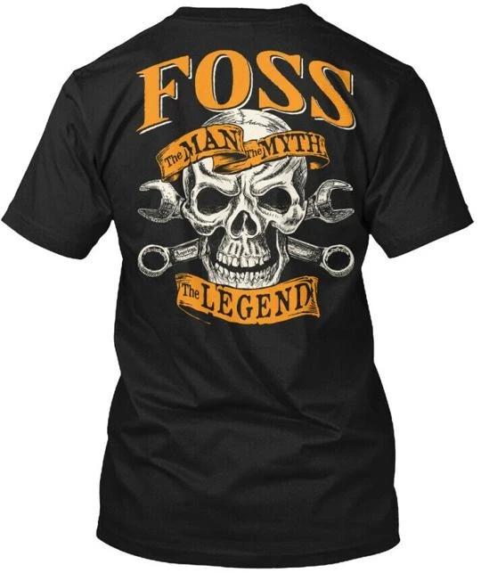 

Foss The Man Myth Legend T shirt Made in the USA Size S to 5XL XL