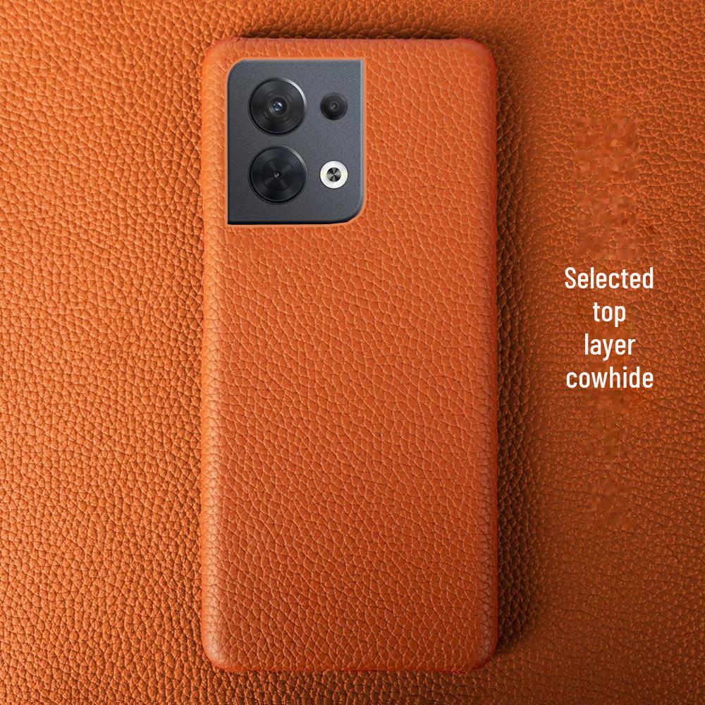 

OPPO Reno8 8PRO Genuine Leather Half-Cover Case Reno6