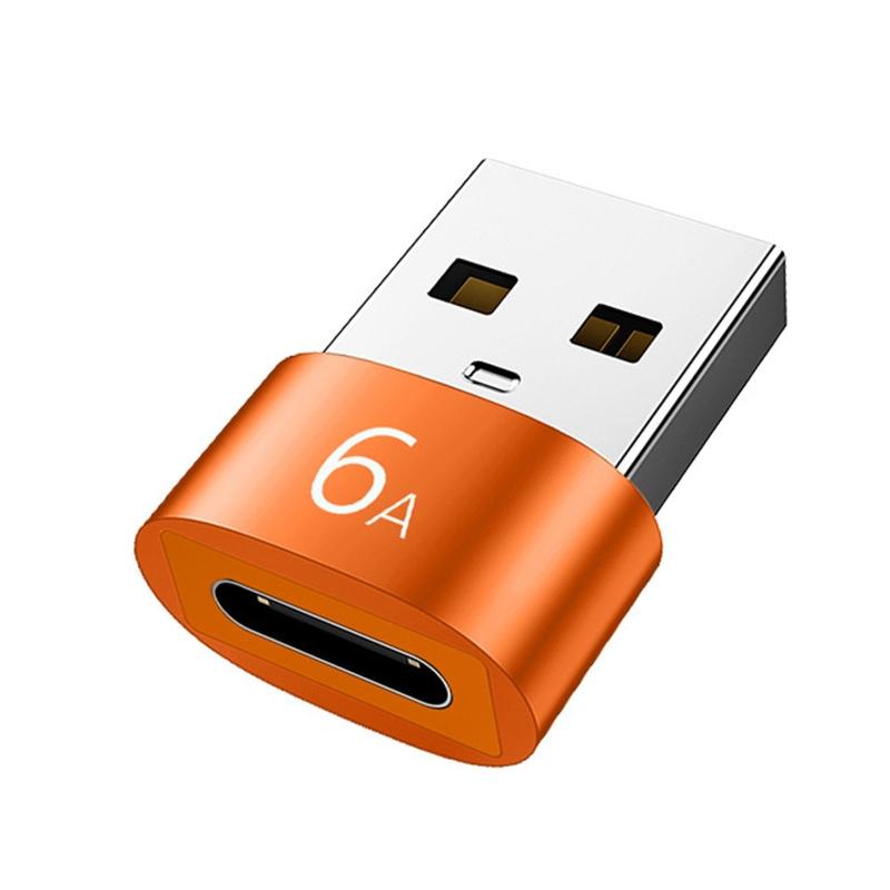 6A USB C Buchse auf USB Stecker OTG Anschluss OTG Adapter Typ C auf USB3.0 Audiokonverter Unterstützt Laden Datenübertragung