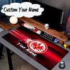 Benutzerdefinierte Name Mousepad Eintracht FC Wappen Mousepad, Gaming Mousepad, Tastaturpad, Schreibtischdekoration für Computer Notebook Fan Geburtstagsgeschenk