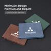 Keychain Car Driver License Leather Bag Auto Driving Documents Wallet For Mitsubishi Eclipse Lancer Pajero ASX Colt I200 Space