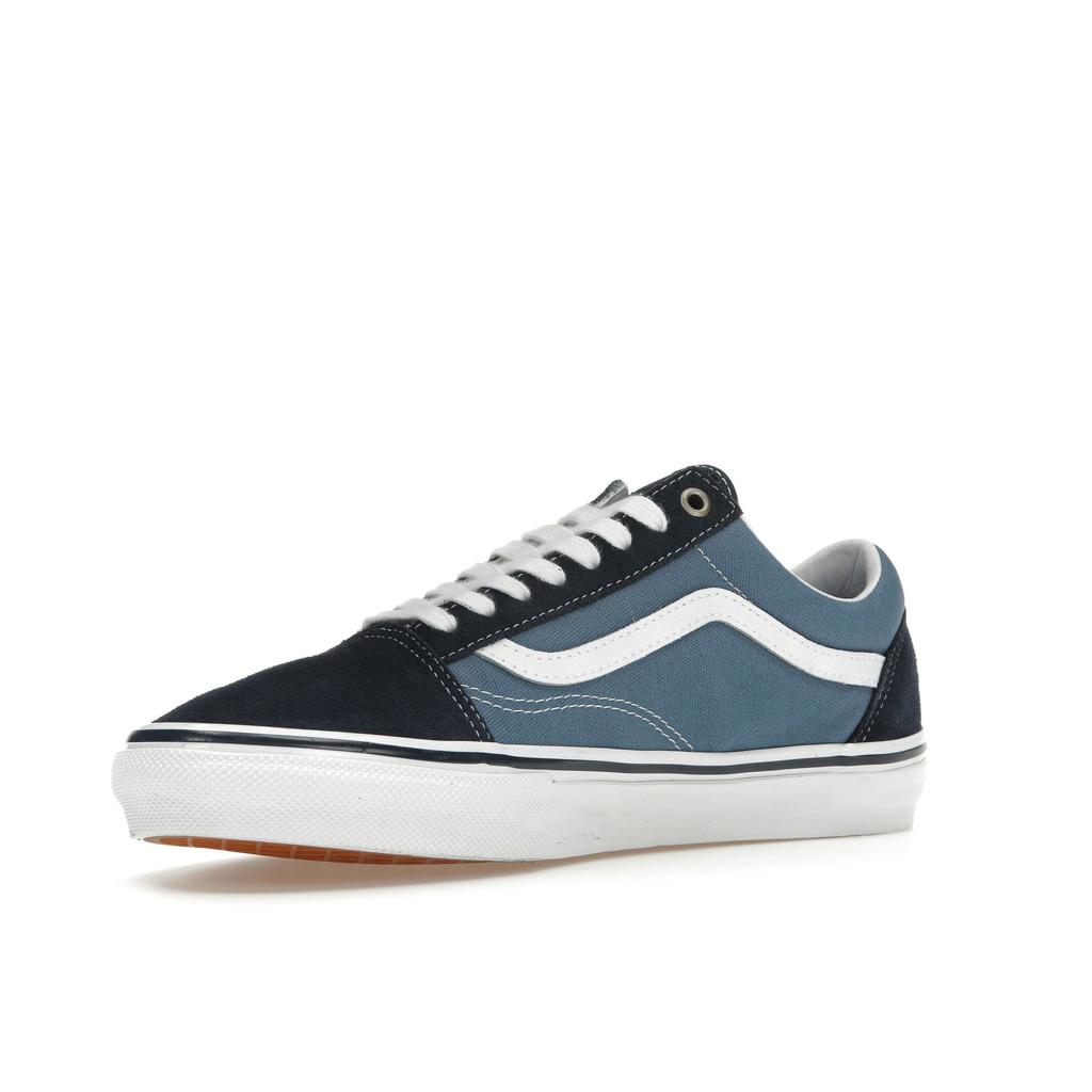 Vans Skate Old Skool Navy Checkerboard Unisex Sneakers Blue White VN0A5FCBNAV