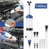 Oil Syringe Pump Syringe Fuel Transfer 200/500/150ML Large Capacity For Brake Fluid EngineSyringe Reusable Washable Pump
