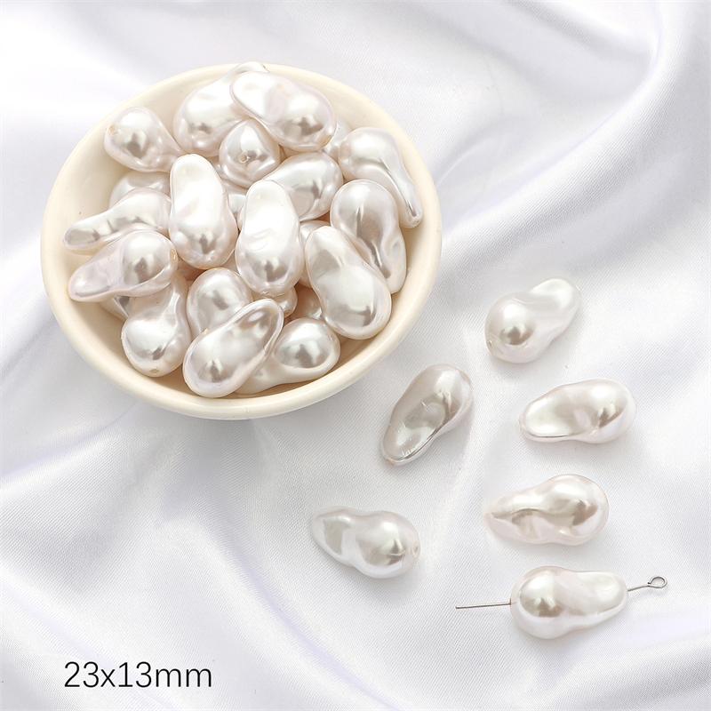 Irregular ABS Imitation Pearls Beads Acrylic Loose Beads for Jewelry Making DIY Necklace Earrings Hairclip Bracelet Necklace