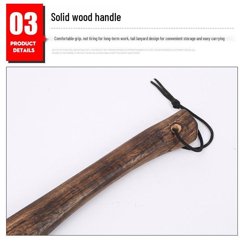 Long-Handled Outdoor Hatchet for Wood and Bone Chopping
