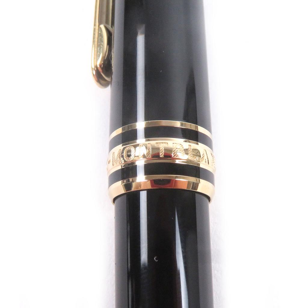 Ausgezeichneter MONTBLANC Kugelschreiber Meisterstück Classic Drehmechanik Schwarzgold Gebraucht