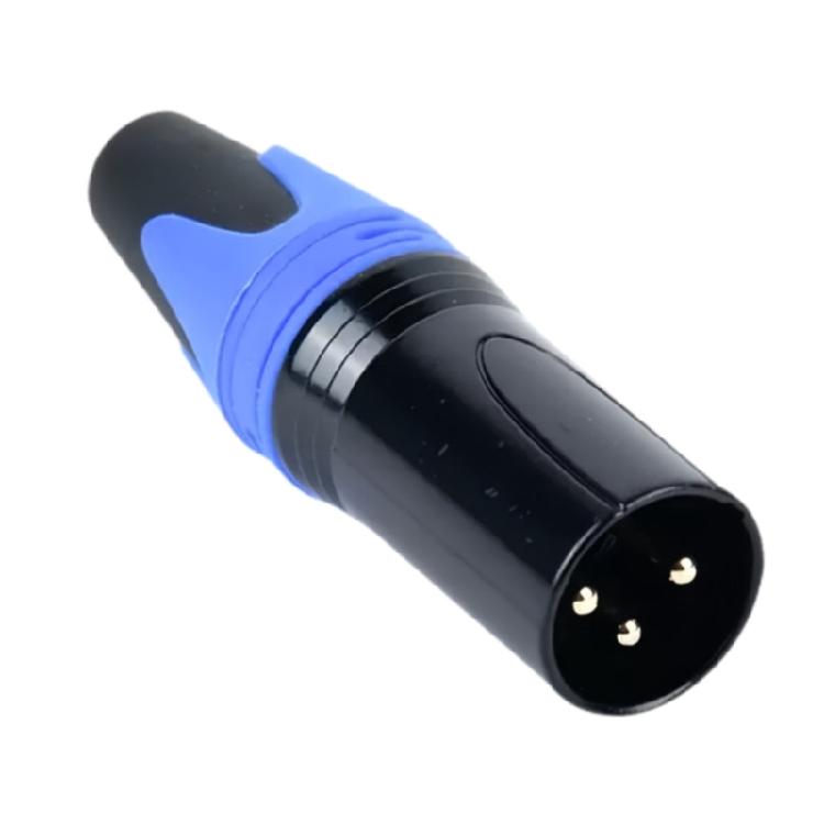 Heavy Type XLR Male Female Connector Zincs Alloys XLR Cable Connector For Stable And Secure Audios Connection
