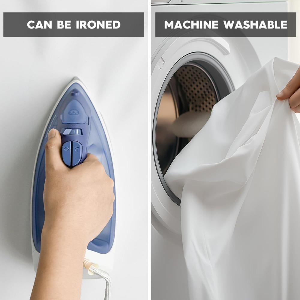 Christmas Polyester Tablecloth Snowman Print Lightweight Stain Resistant Dining Decor Long Table Cover