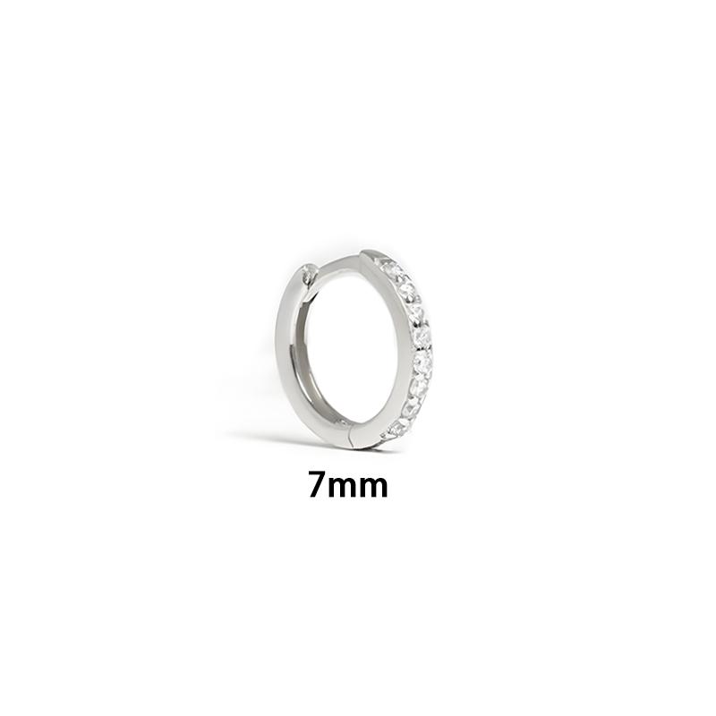 1 Set Metal Circle Drop Small Earrings For Women Trend Pendant Piercing Earrings Set Jewelry Gift