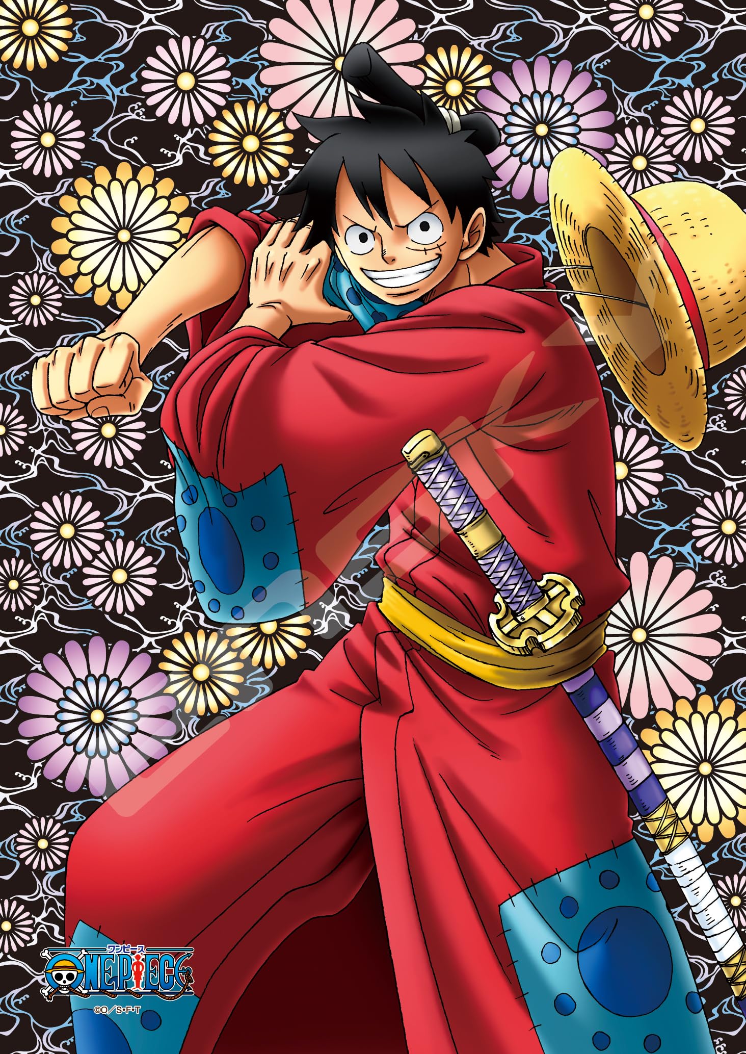 

Ensky 208 деталей Art Crystal Jigsaw Puzzle One Piece Luffy Taro (18.2 x 25.7)
