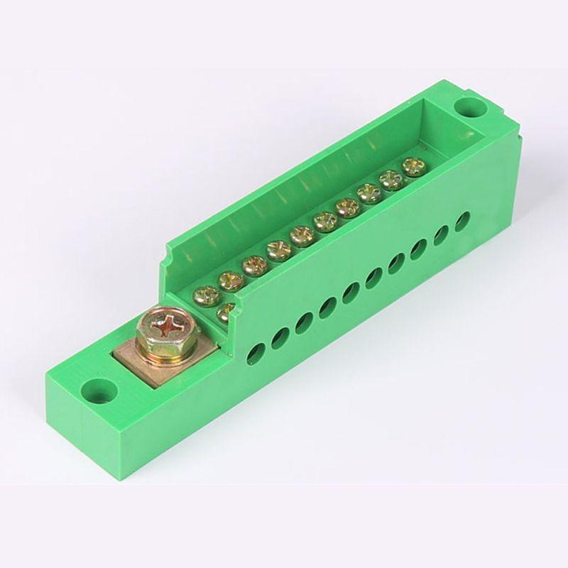  1-in 12-out Junction Box Splitter Terminal Block Plastic Wire Connector Durable