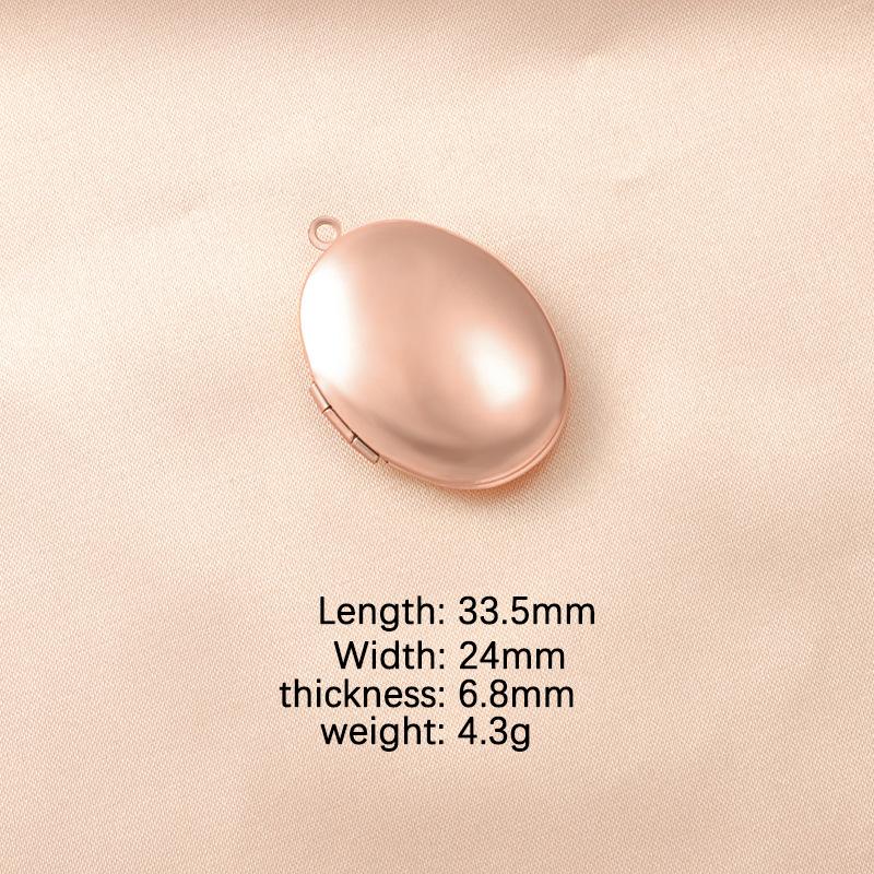 Roestvrij Staal Foto Medaillon Ketting Hart Rond Ovaal Gepersonaliseerde Herinnering Sieraden voor Vrouwen Mannen