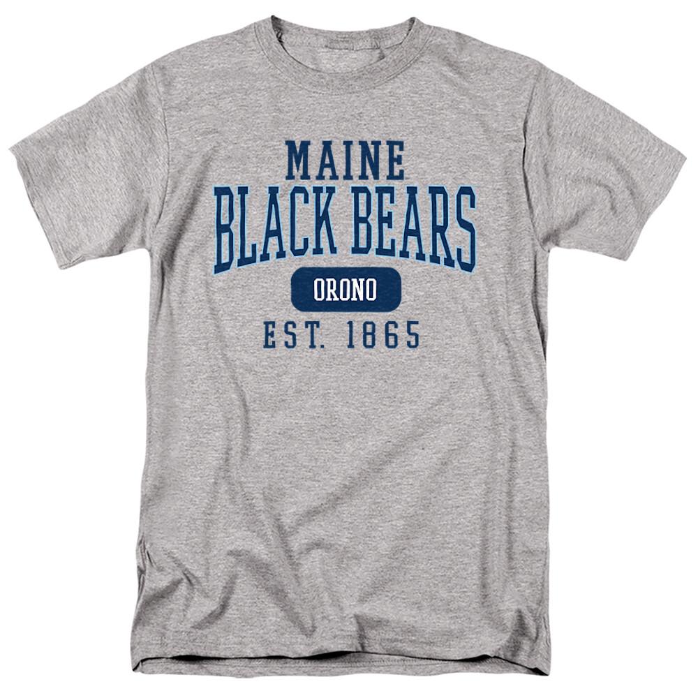 University of Maine Adult T-Shirt Founded Date, Athletic Heather, S-3XL S разноцветный