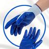 Work Gloves Double Thin Latex Anti Slip and Wear-resistant Work Gloves Rubber Leather with Thick and Thin Gloves Breathable Wear
