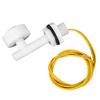 White PP Water Level Sensor DC220V Liquid Level Controller Float Switch  Swimming Pool