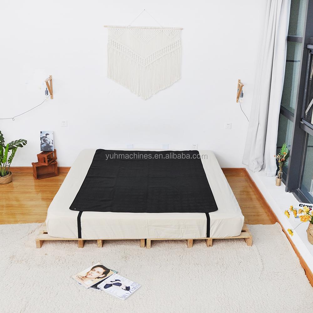 PU Leather Earthing Pad-Waterproof Anti-slip Black 68x185cm/137X185CM-Promotes Restful Sleep & Reduces Fatigue