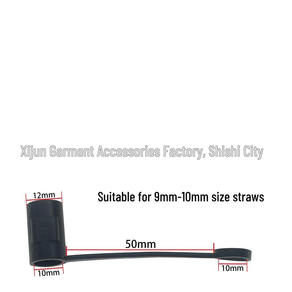 Detachable Silicone Straw Caps: Food Grade, Fits 8MM & 10MM, Dust Cover Included