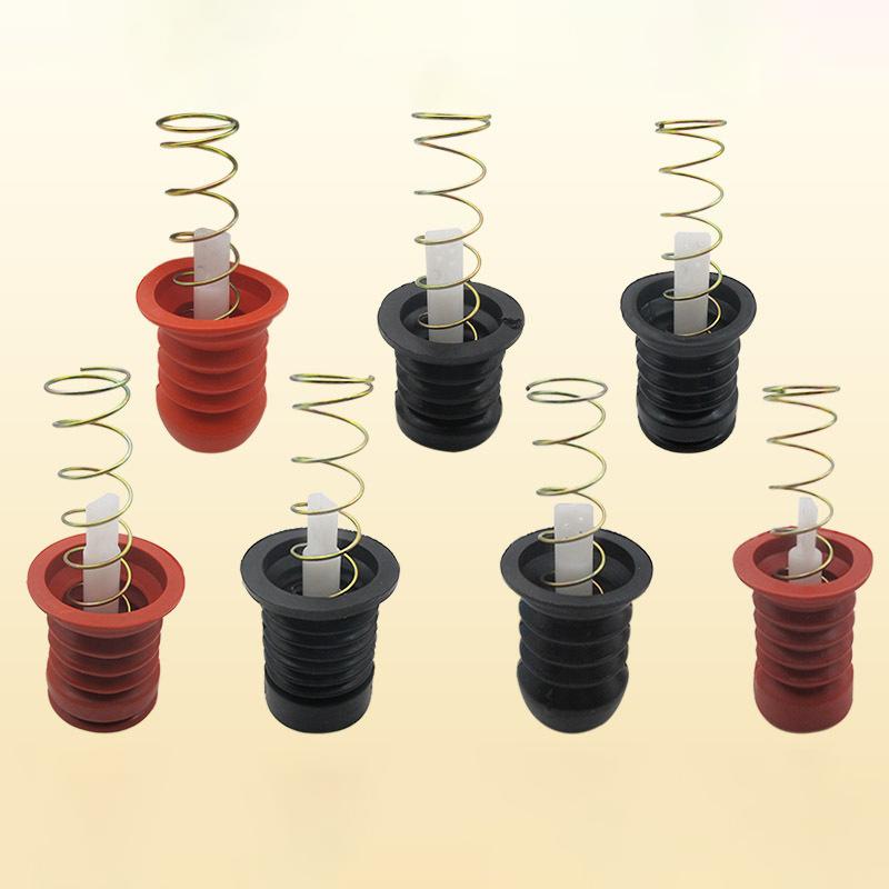 Univerzální zátka vypouštěcího ventilu vody pračky, pružinové armatury pro utěsnění vody