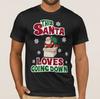 Dieser Weihnachtsmann liebt es, runterzukommen Lustiges Weihnachts-T-Shirt Neu 100% Baumwolle Kurzarm Rundhals-T-Shirt Lässiges Herren-Oberteil