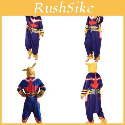 My Hero Academia All Might Cosplay Med Polyesterblanding Til Halloween Og Anime Fans