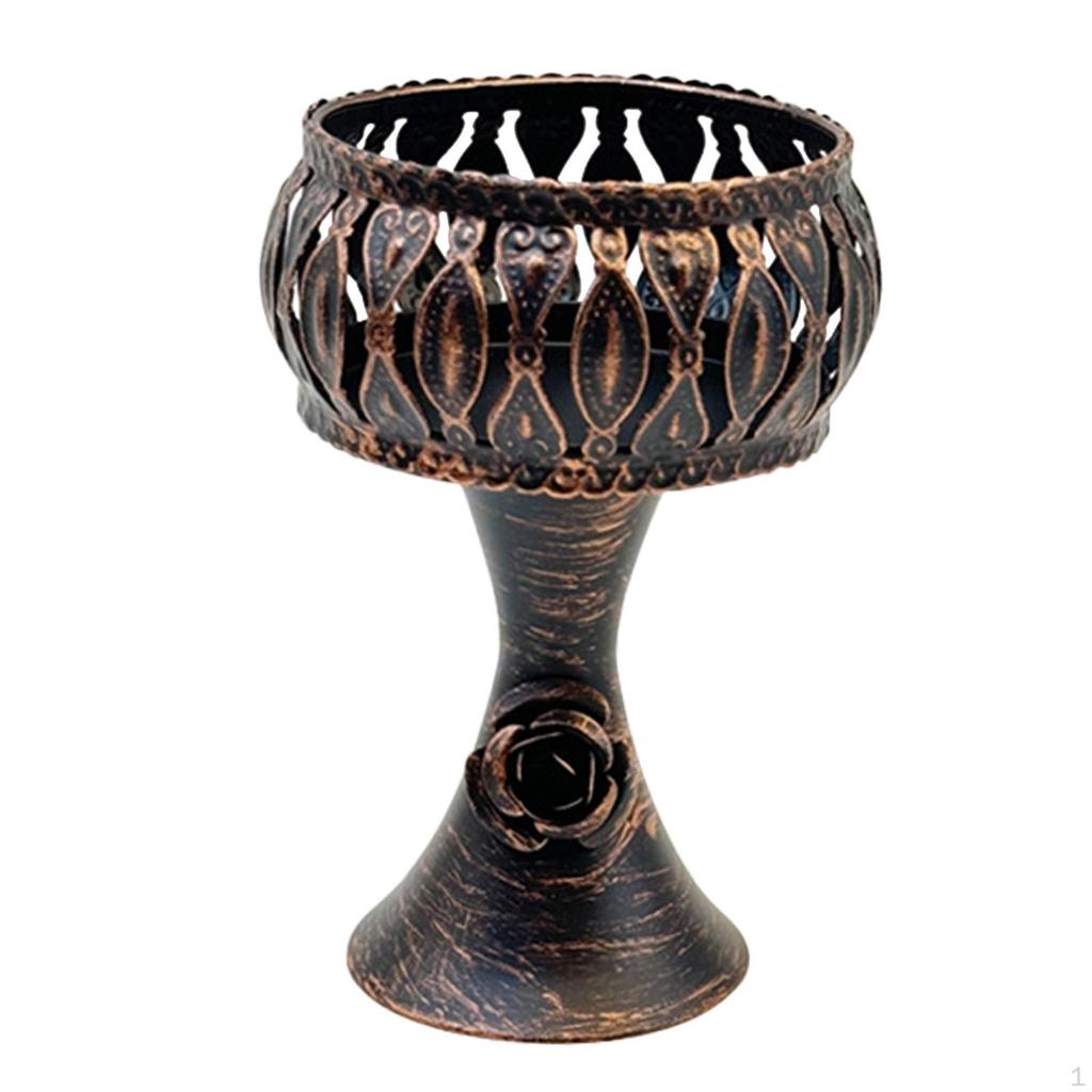 Candle Holder Serving Tray for Practical Use As a Table Centerpiece and Snack Storage In Hotels or