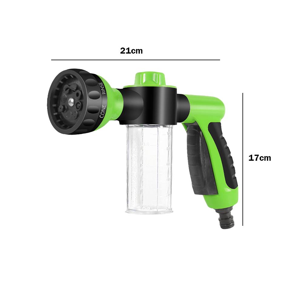 Adjustable High-pressure Car Water Gun Portable Garden Watering Hose Nozzle Sprinkler Automobiles Cleaning Tool Yard Equipment